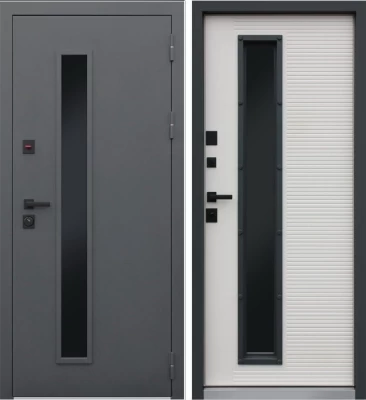 Дверь Тренто с Окном Терморазрыв 3К