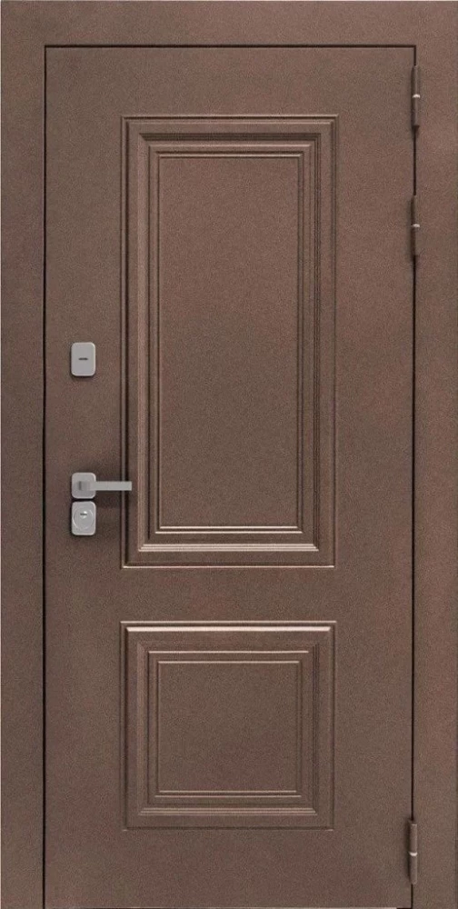 Входная дверь ДвериПРО Д-68 L-5 (16мм, белая эмаль) DPRO196943 внешняя сторона