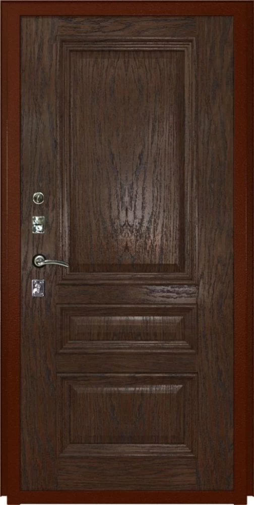 Входная дверь ДвериПРО Elfy Фараон-2 (16мм, мореный дуб) DPRO196883 внутренняя сторона