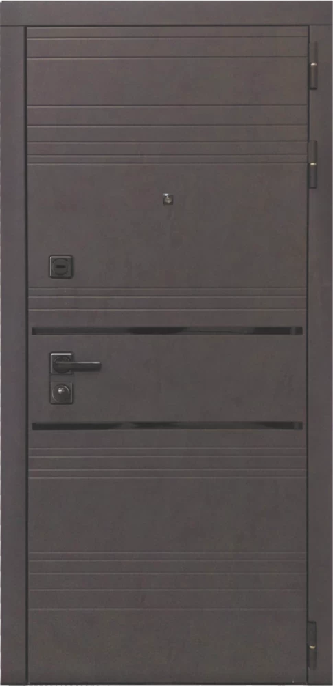 Входная дверь ДвериПРО L-43 фл-608 винорит white DPRO196668 внешняя сторона