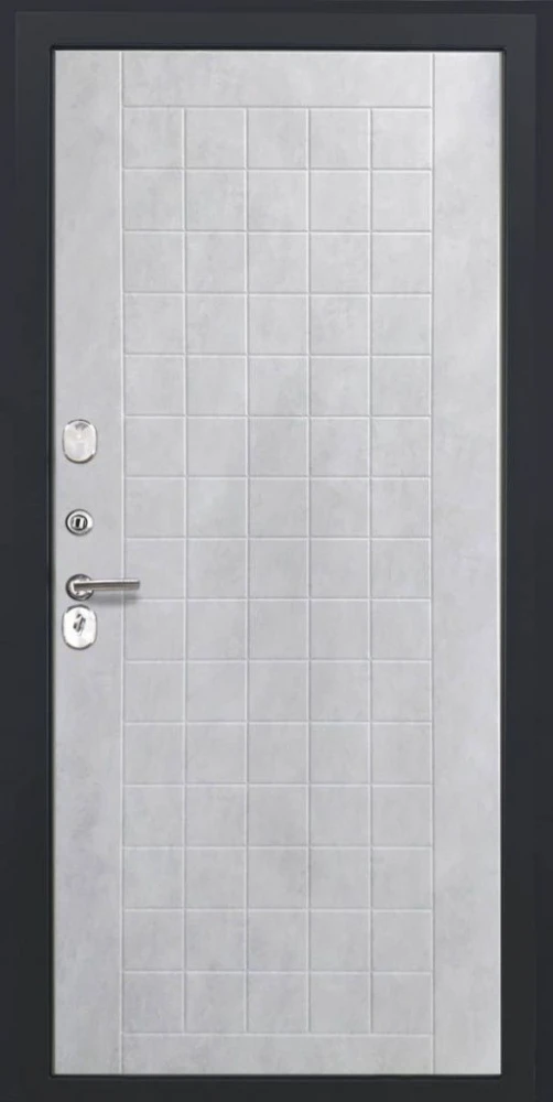 Входная дверь ДвериПРО Квадро ФЛ-256 (10мм, бетон снежный) DPRO197924 внутренняя сторона