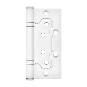 Петля без врезки (Петля бабочка ПБ) белая ПОДВЕС